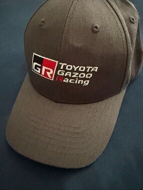 Toyota Gazoo Racing Brown Embroidered Baseball Cap